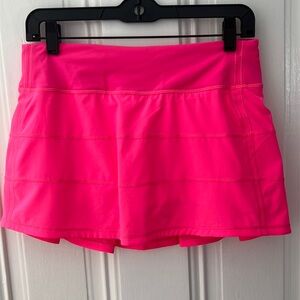 Pace Rival Hot Pink Lululemon Skirt SZ 6